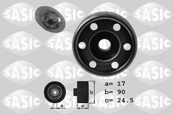 SASIC 1626167 Deflection/Guide Pulley, V-ribbed belt