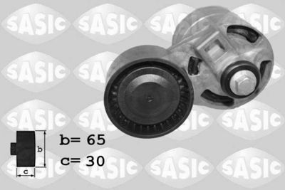 Belt Tensioner, V-ribbed belt SASIC 1626182