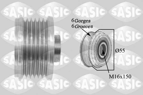 SASIC 1674007 Alternator Freewheel Clutch