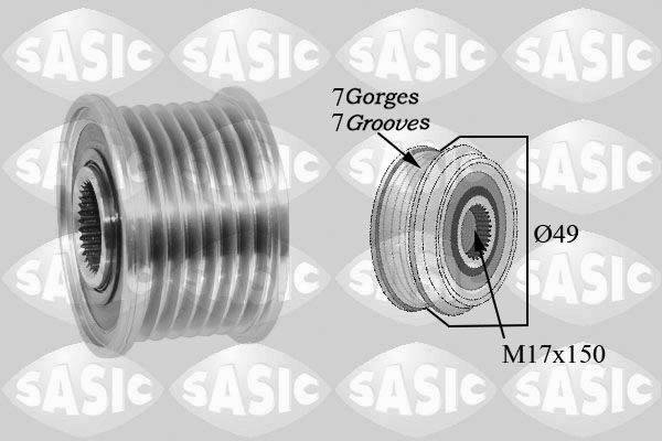 SASIC 1676028 Alternator Freewheel Clutch