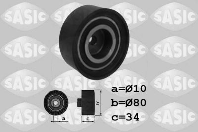 Deflection Pulley/Guide Pulley, timing belt SASIC 1706022