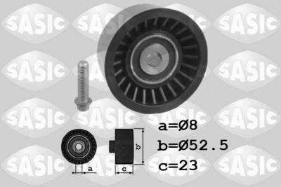 Deflection Pulley/Guide Pulley, timing belt SASIC 1706038