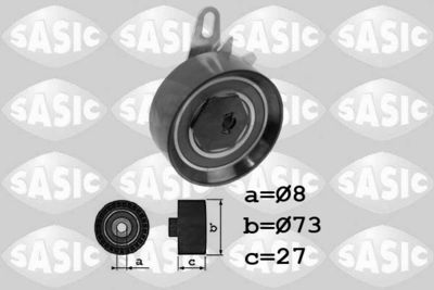 Tensioner Pulley, timing belt SASIC 1706048