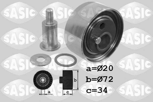 SASIC 1706052 Tensioner Pulley, timing belt
