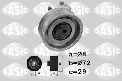Tensioner Pulley, timing belt SASIC 1706055