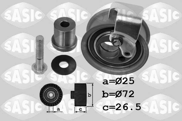 SASIC 1706074 Tensioner Pulley, timing belt