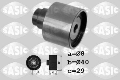 Deflection Pulley/Guide Pulley, timing belt SASIC 1706082