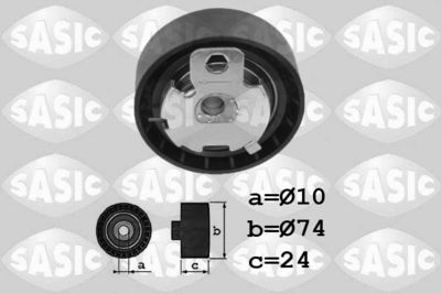Tensioner Pulley, timing belt SASIC 1706088