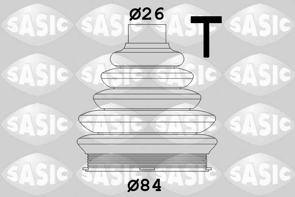 SASIC 1900016 Bellow Kit, drive shaft
