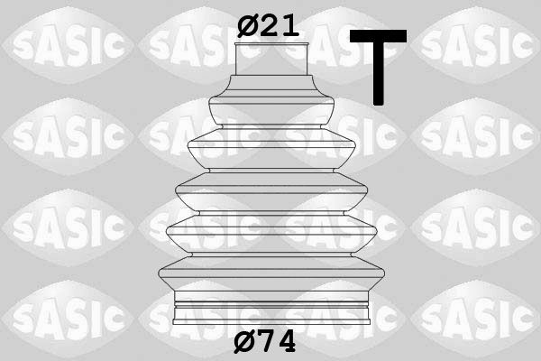 SASIC 1900017 Bellow Kit, drive shaft