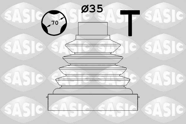 SASIC 1900021 Bellow Kit, drive shaft