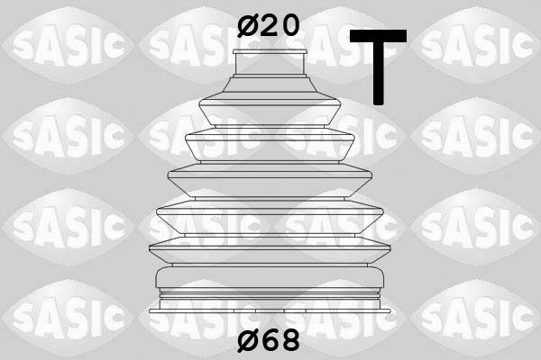 SASIC 1900033 Bellow Kit, drive shaft