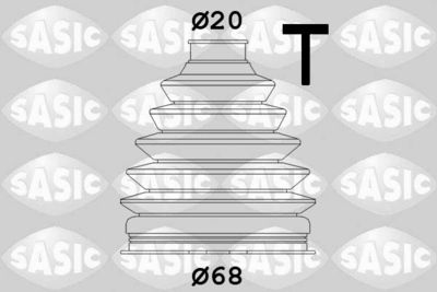 Bellow Kit, drive shaft SASIC 1900033