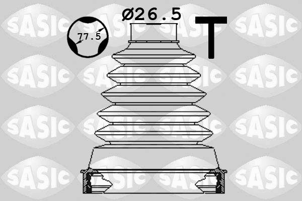 SASIC 1900048 Bellow Kit, drive shaft