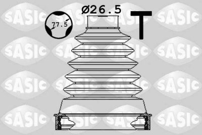 Bellow Kit, drive shaft SASIC 1900048