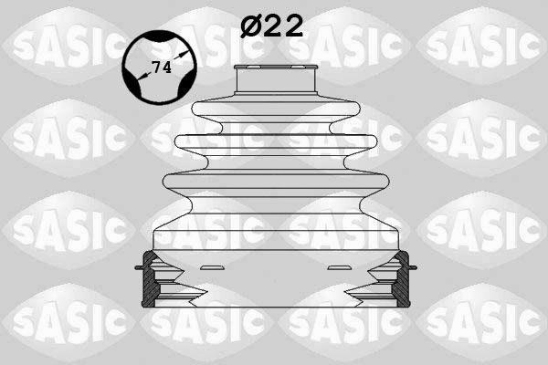SASIC 1904005 Bellow Kit, drive shaft