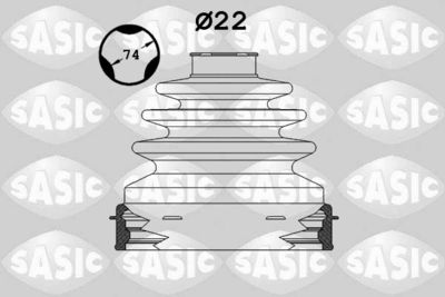 Bellow Kit, drive shaft SASIC 1904005
