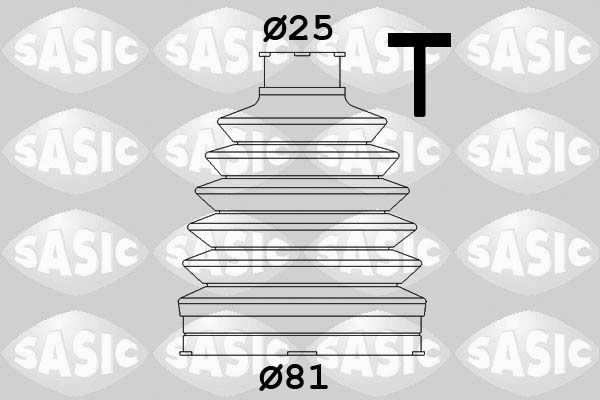 SASIC 1904012 Bellow Kit, drive shaft