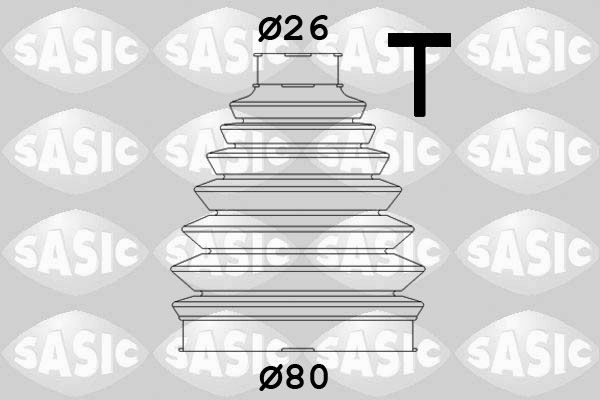 SASIC 1904013 Bellow Kit, drive shaft