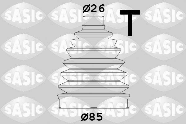 SASIC 1904021 Bellow Kit, drive shaft