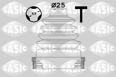 Bellow Kit, drive shaft SASIC 1904023