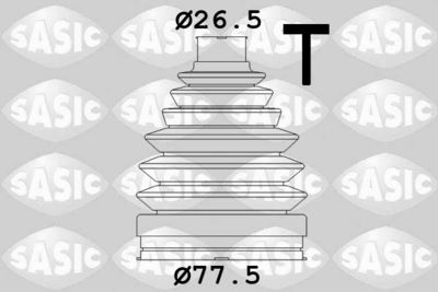 Bellow Kit, drive shaft SASIC 1904038