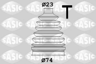 Bellow Kit, drive shaft SASIC 1904053