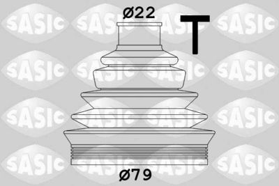 Bellow Kit, drive shaft SASIC 1906008