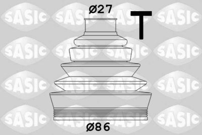 Bellow Kit, drive shaft SASIC 1906009
