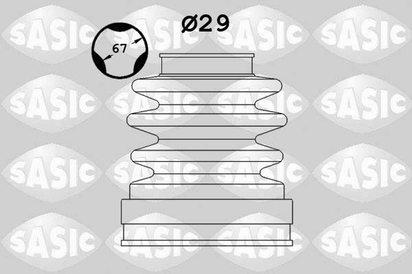 SASIC 1906011 Bellow Kit, drive shaft