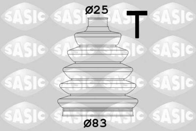 Bellow Kit, drive shaft SASIC 1906015