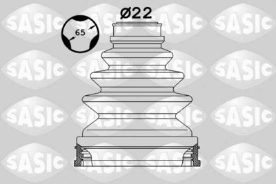 Bellow Kit, drive shaft SASIC 1906018