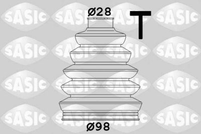 Bellow Kit, drive shaft SASIC 1906028