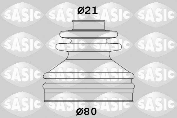 SASIC 1906029 Bellow Kit, drive shaft