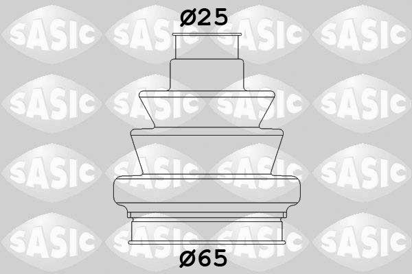 SASIC 1906035 Bellow Kit, drive shaft
