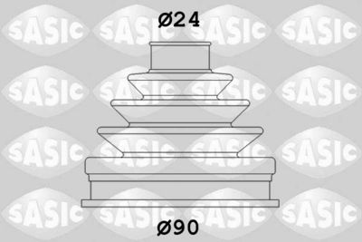 Bellow Kit, drive shaft SASIC 1906047