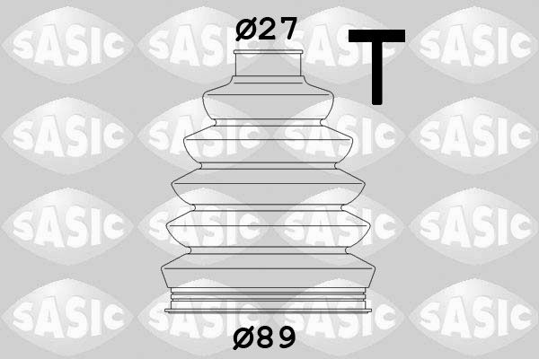 SASIC 1906052 Bellow Kit, drive shaft