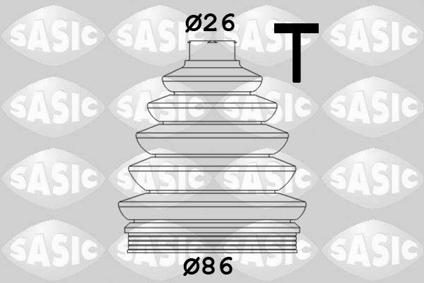 SASIC 1906054 Bellow Kit, drive shaft