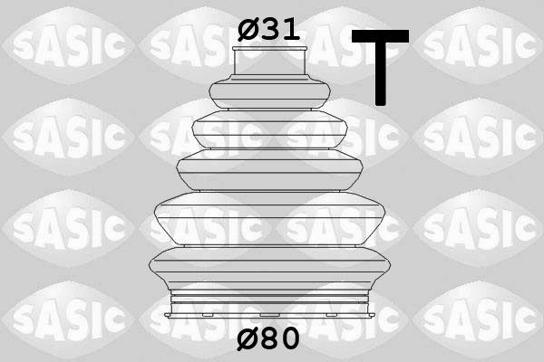 SASIC 1906058 Bellow Kit, drive shaft