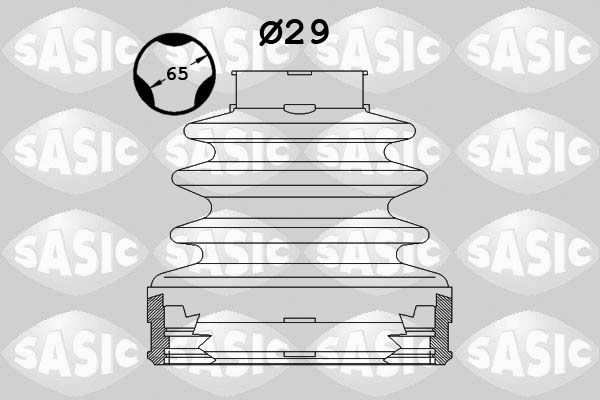 SASIC 1906060 Bellow Kit, drive shaft