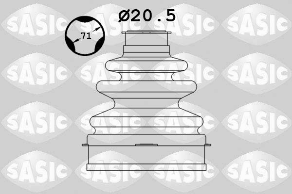 SASIC 1906068 Bellow Kit, drive shaft