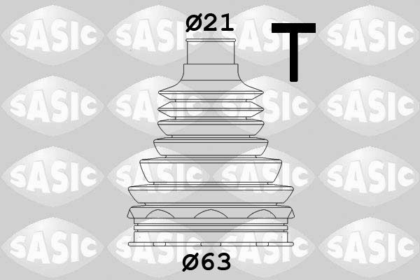 SASIC 1906075 Bellow Kit, drive shaft