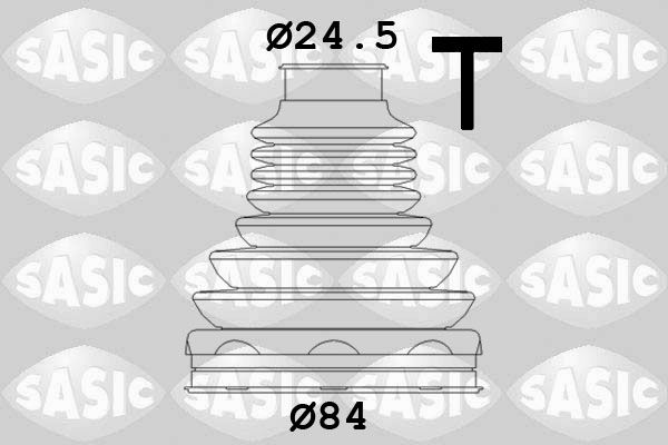 SASIC 1906077 Bellow Kit, drive shaft
