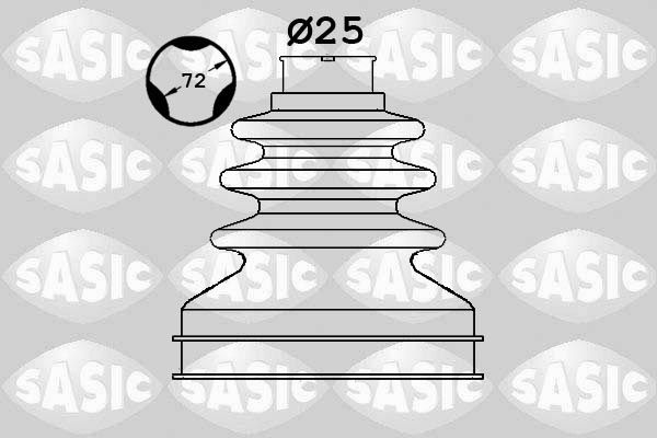 SASIC 1906087 Bellow Kit, drive shaft