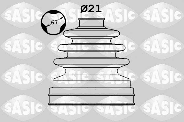 SASIC 1906095 Bellow Kit, drive shaft