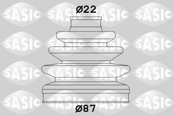 SASIC 1906100 Bellow Kit, drive shaft