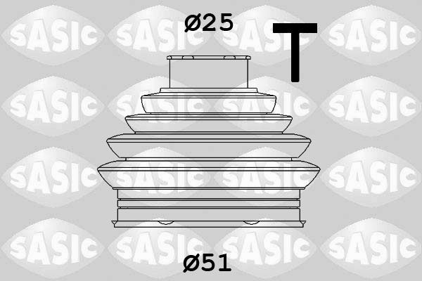 SASIC 1906103 Bellow Kit, drive shaft