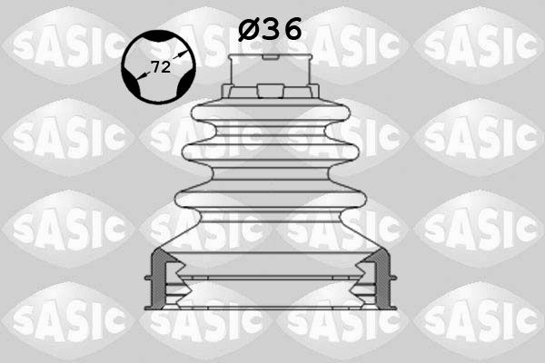 SASIC 1906104 Bellow Kit, drive shaft