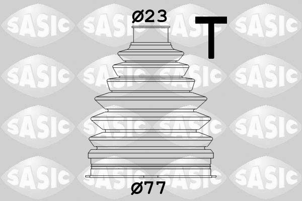 SASIC 1906110 Bellow Kit, drive shaft