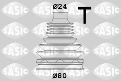 Bellow Kit, drive shaft SASIC 1906111